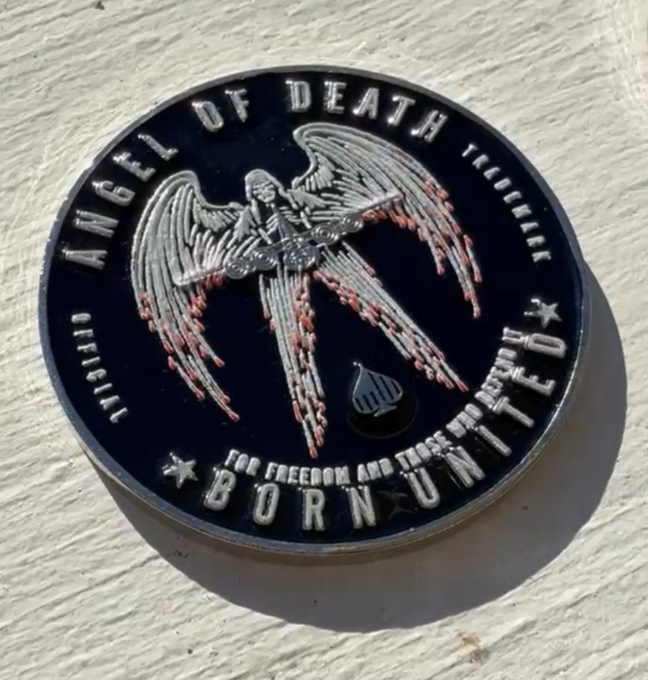 Angel Of Death Challenge Coin