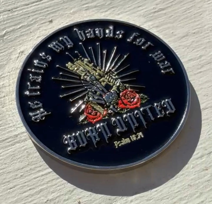War Hands Challenge Coin