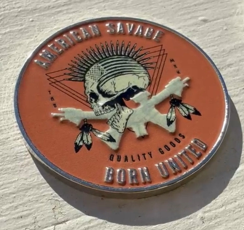 American Savage Challenge Coin