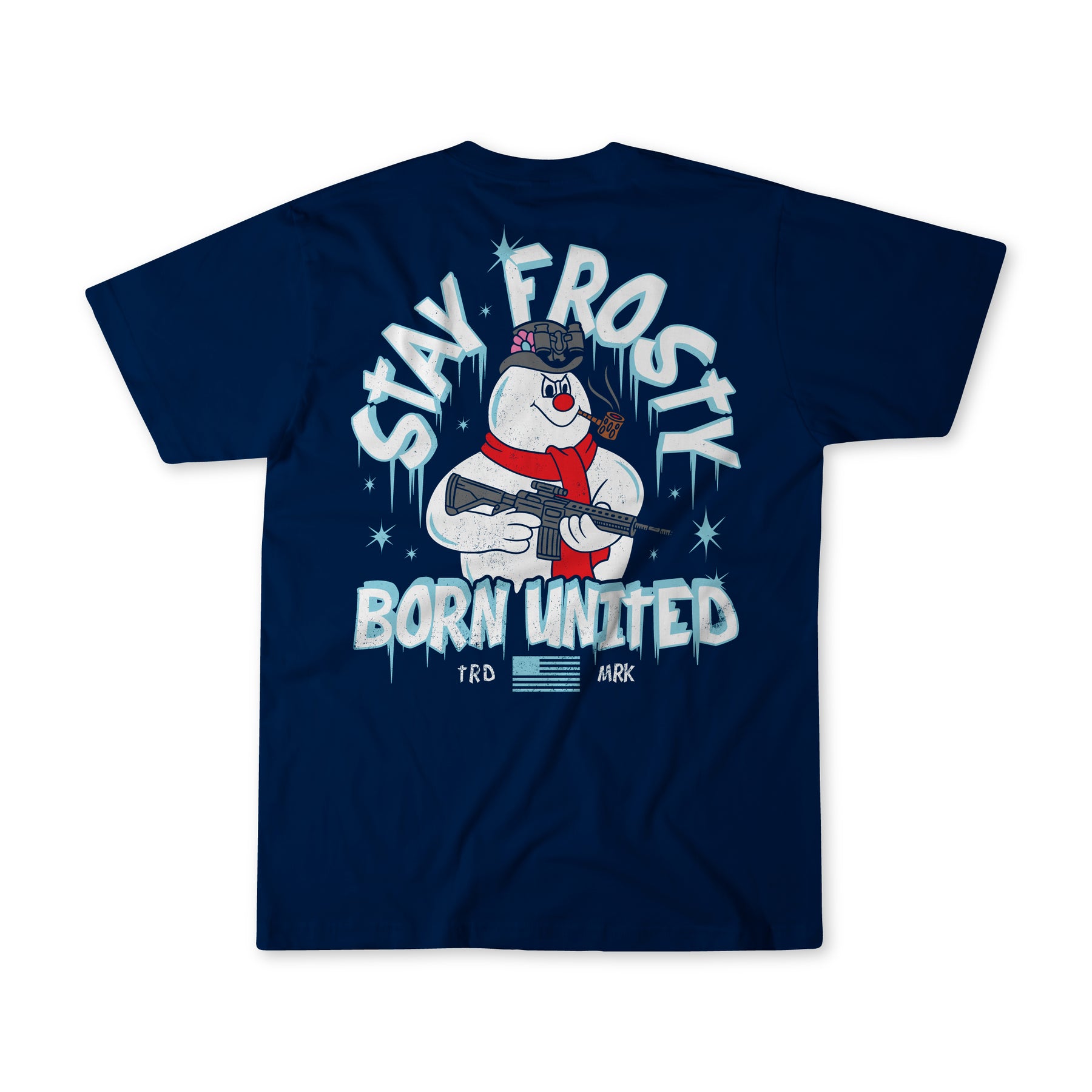 born united -stay frosty tee back