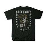 born united - savage operations tee back