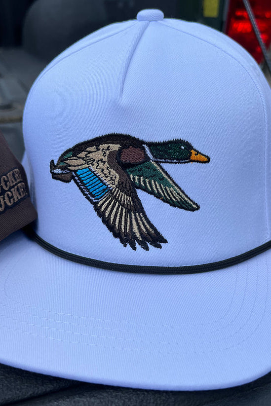 mucker bucket - mallard trucker embroidered hat