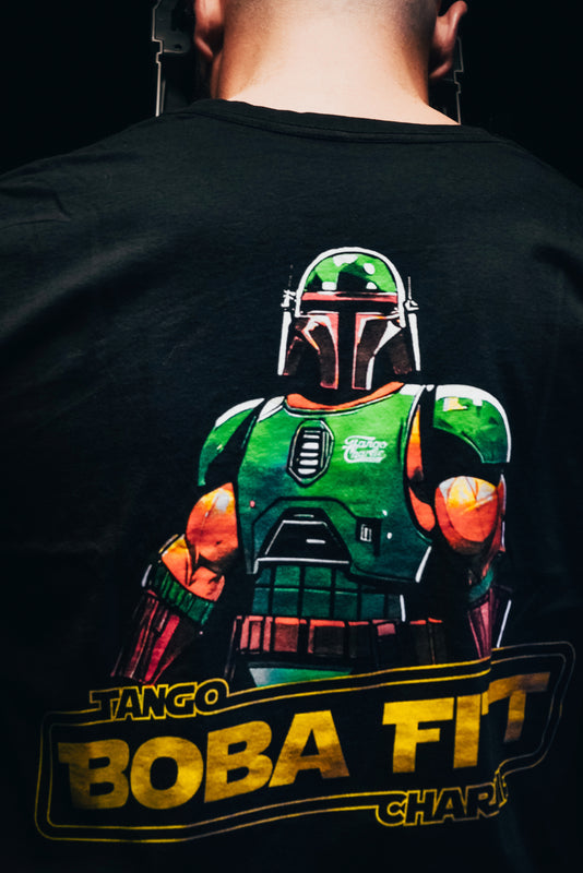 tango charlie - boba fitt t-shirt back