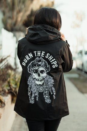 relentless betrayal - women's burn the ships pullover jacket