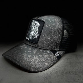 tango charlie - king black paisley snapback