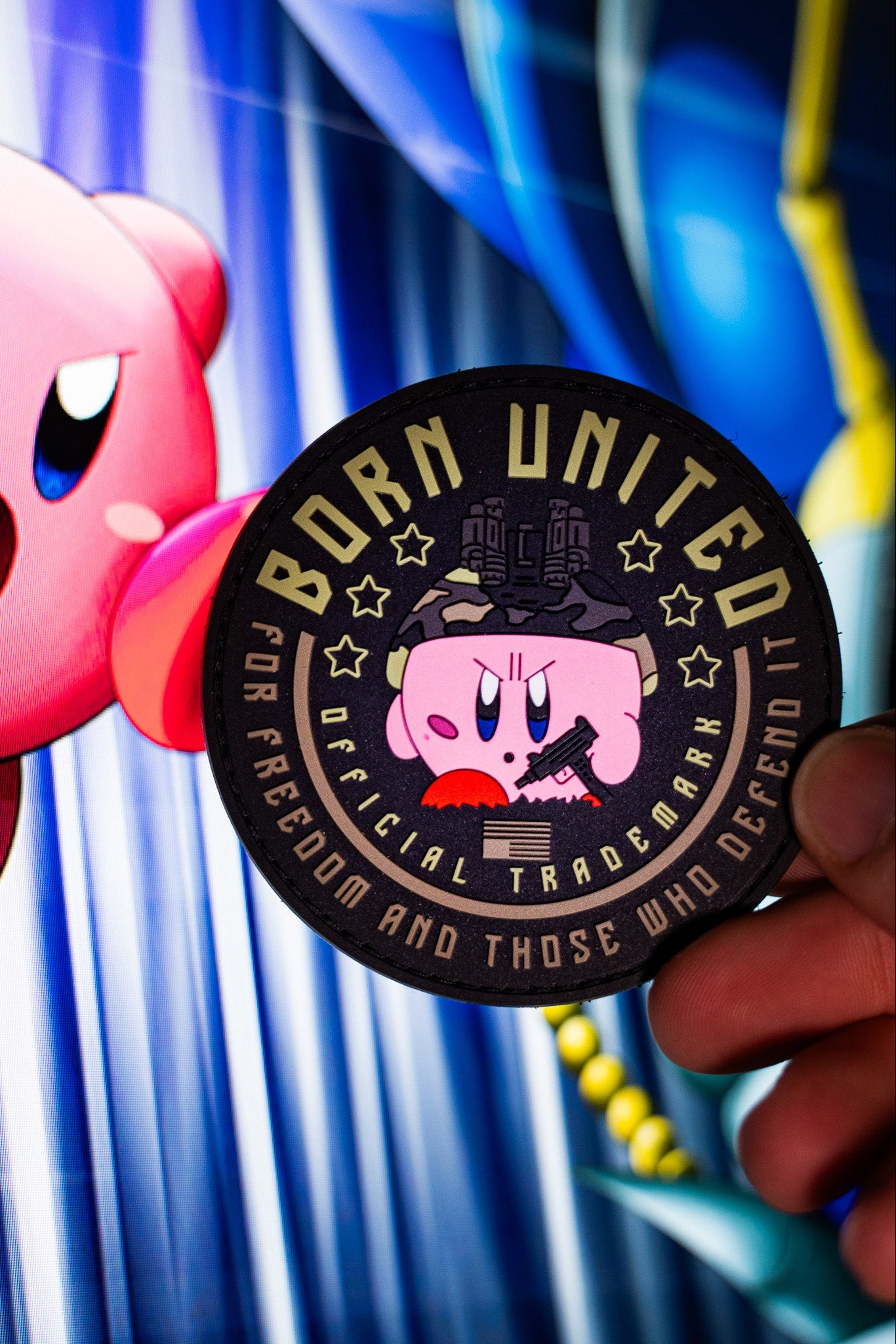 born united = poppin' off 3d patch