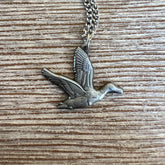 Duck It Silver Necklace