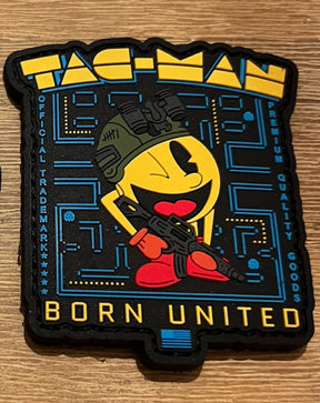 born united - tac-man pvc patch