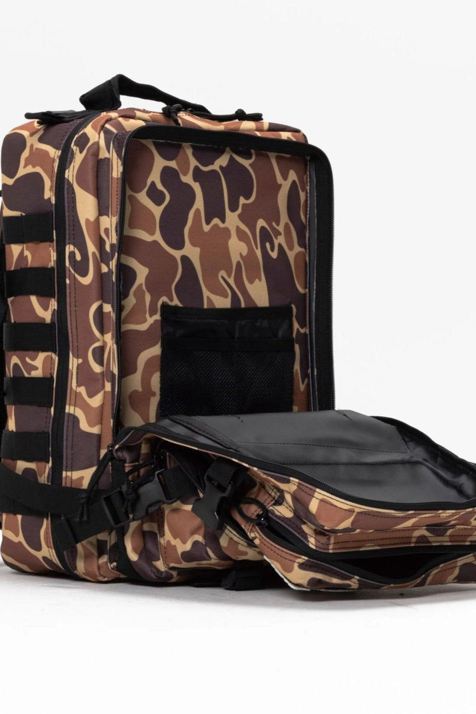 camo leather backpack Field Featuring two large main zipper compartments $80 INC INTERNATIONAL CONCEPTS Blue