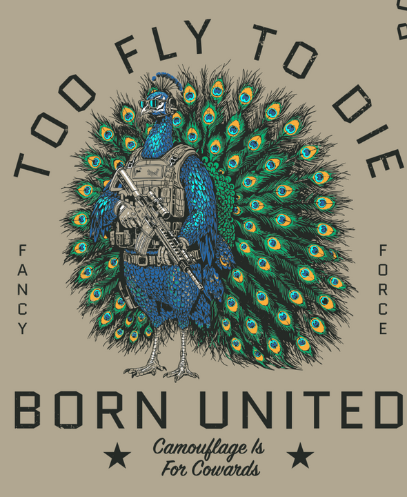 Too Fly To Die PVC Patch