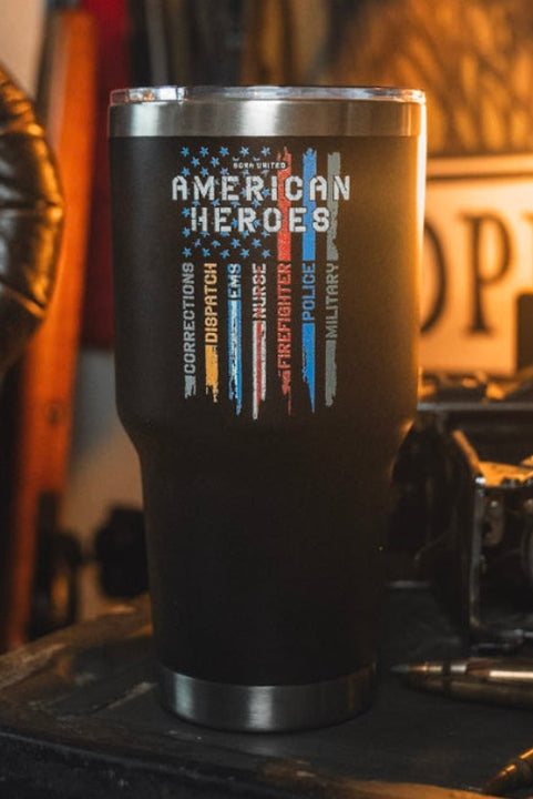American Heroes Tumbler - 30oz