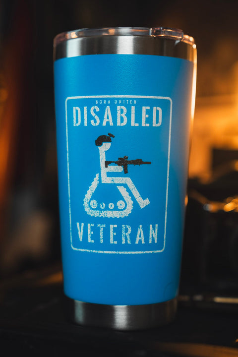 Disabled Vet Tumbler - 20oz