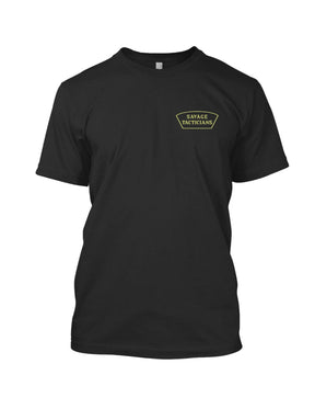 savage tacticians - keystone t-shirt front