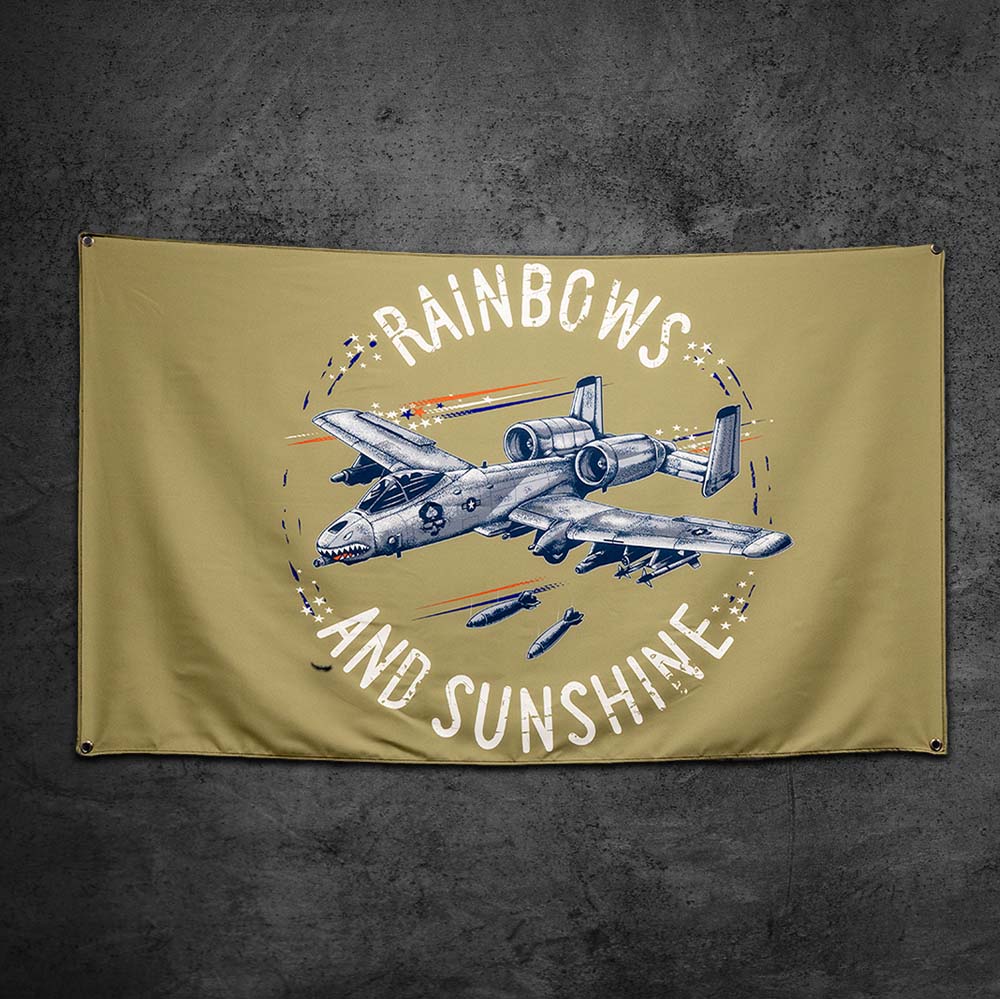 Rainbows and Sunshine Flag