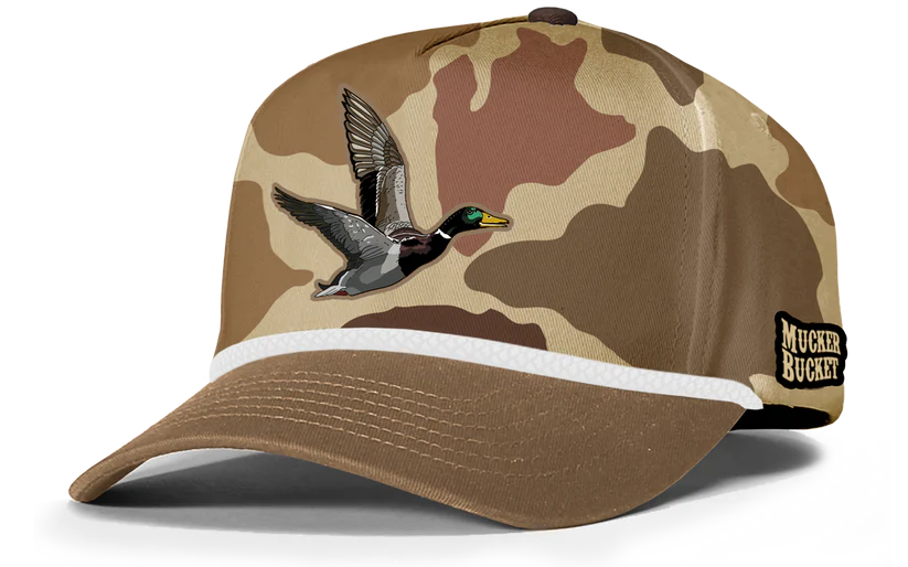 mucker bucket - leaf camo duck bucket hat