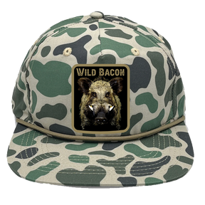 "Wild Bacon" Old School Camo Hog Bucket