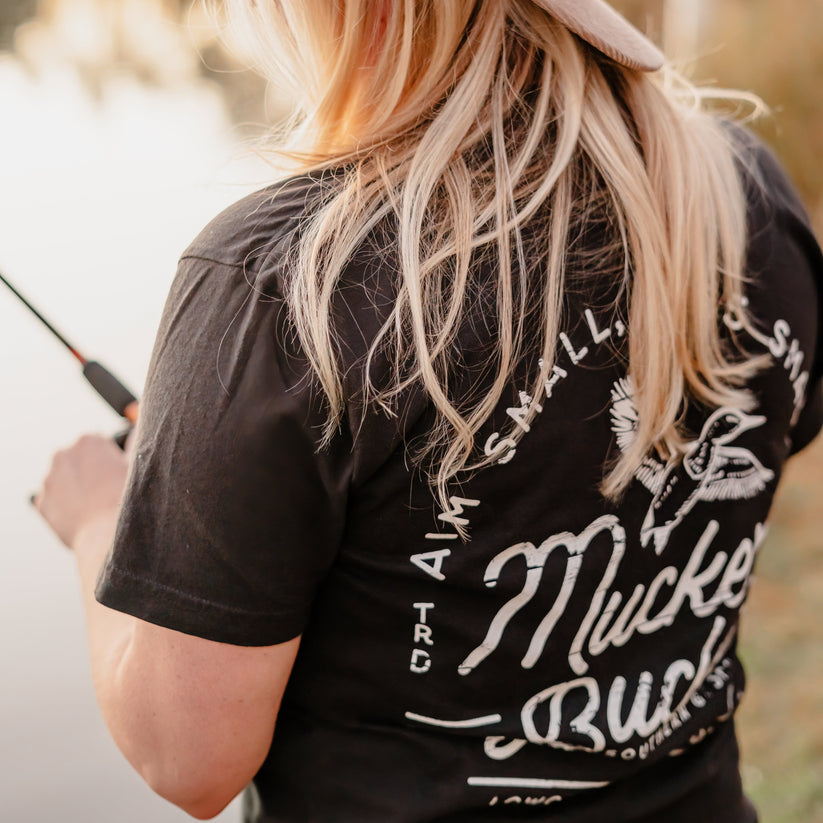 mucker bucket - aim small back on women's model