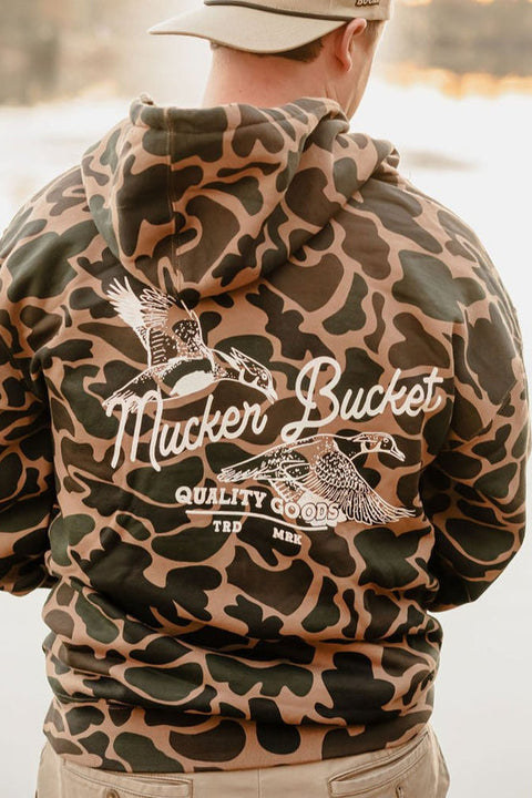 Wood Duck Camo Hoodie