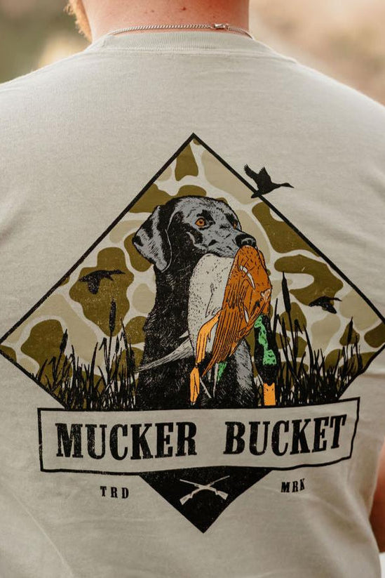 mucker bucket - got one premium tee back on model