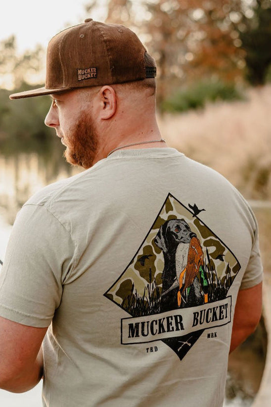 mucker bucket - got one premium tee back on men's model