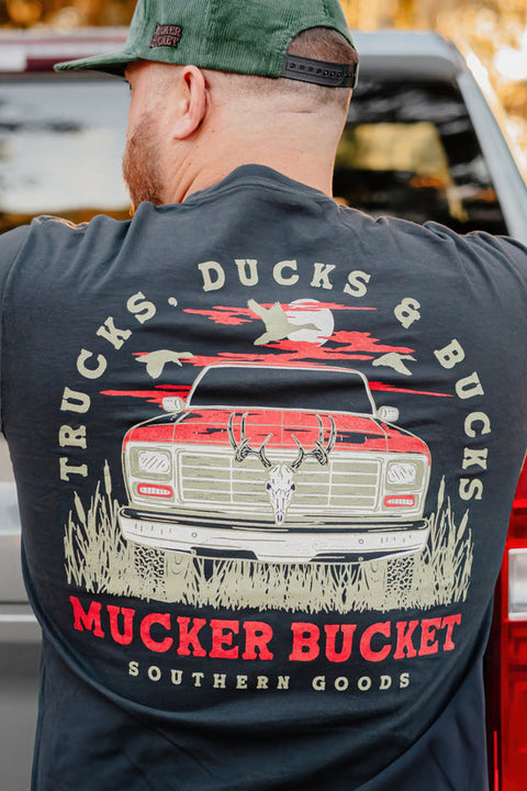 "Trucks, Ducks & Bucks" Premium Tee