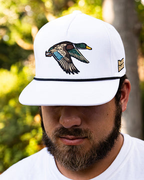 mucker bucket - mallard trucker snapback hat