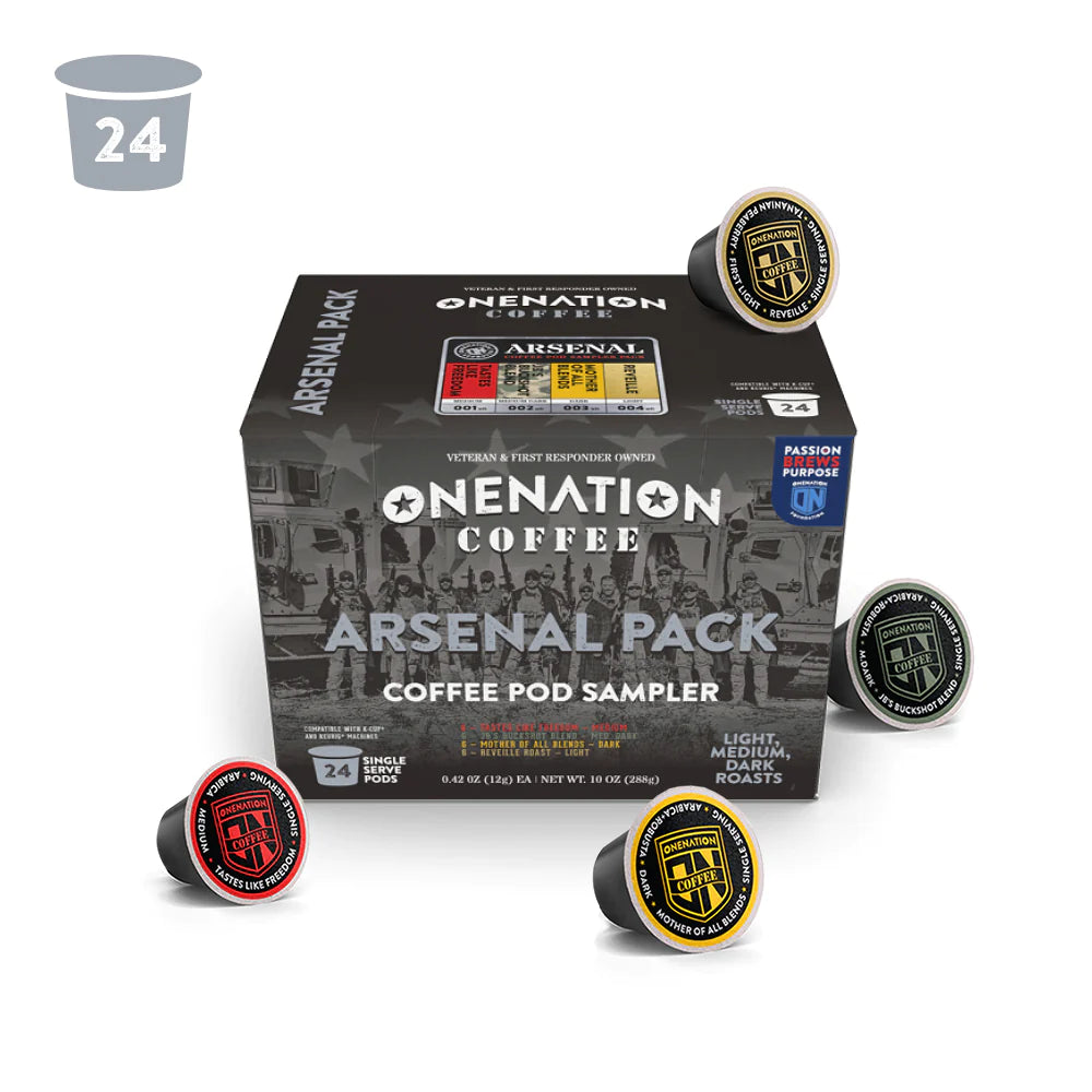 Arsenal 24-Pack Coffee Pods - Variety Pack
