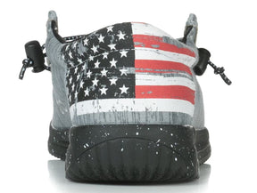 howitzer - roam flag gray shoes back