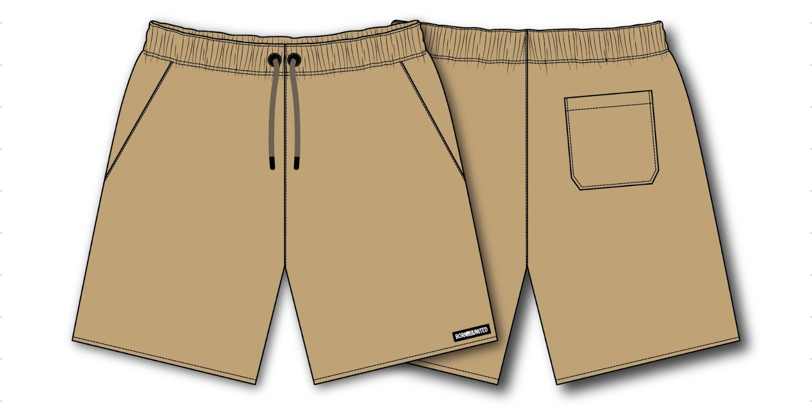 Men's Standard Performance Shorts | 5.5"- Desert Sand