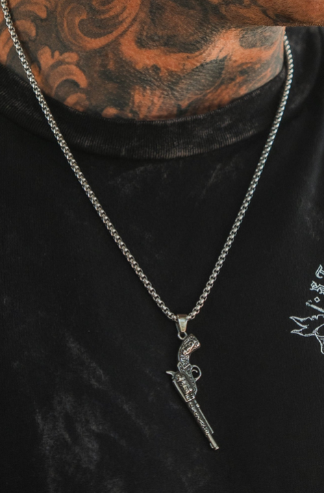 Outlaw Colt 45 Necklace