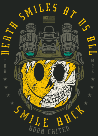 Smile Back Challenge Coin
