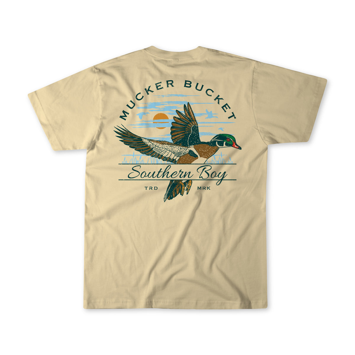 mucker bucket - youth southern boy tee back