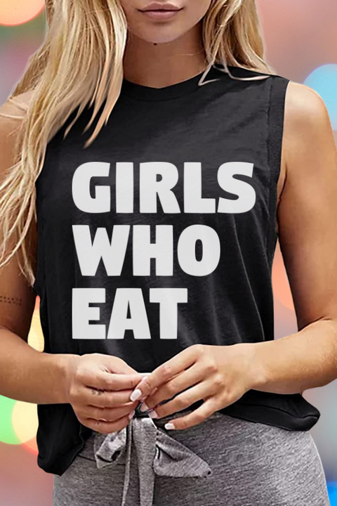 Girls Who Eat - Crop Tank