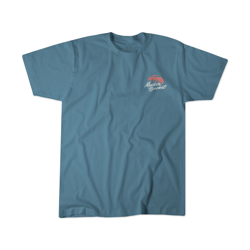 mucker bucket - stackin' ducks tee shirt front