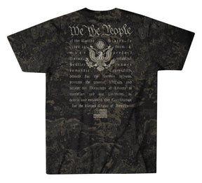 Union S/S Tee- Heather Gray Multi
