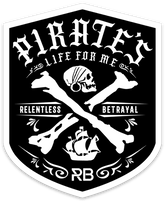 Pirate's Life For Me Decal