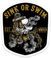 Sink or Swim Sticker