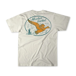 mucker bucket - vintage duck premium tee back