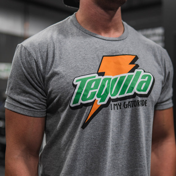 tango charlie - tequila is my gatorade t-shirt front