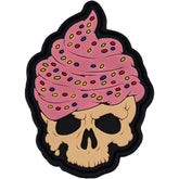 Skull Cupcake PVC Patch