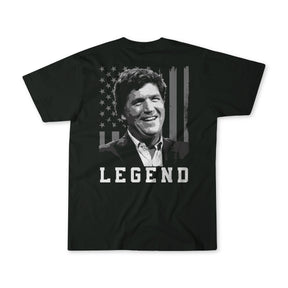 born united - tucker carlson legend t-shirt