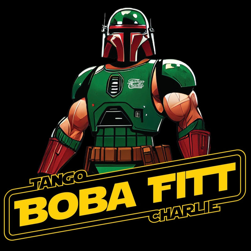 tango charlie - boba fitt t-shirt graphic