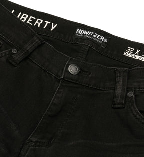 Liberty Black - Black Denim