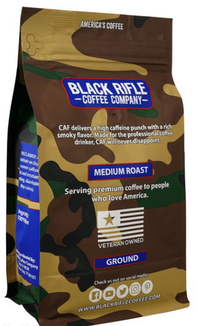 black rifle coffee company - caf ground medium roast