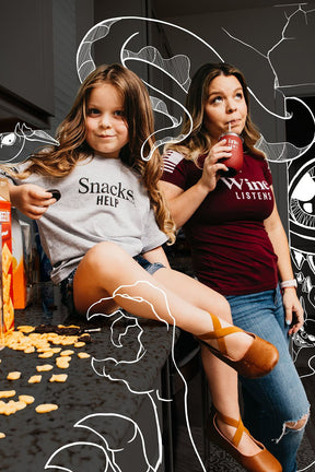 Youth Snacks Help Tee