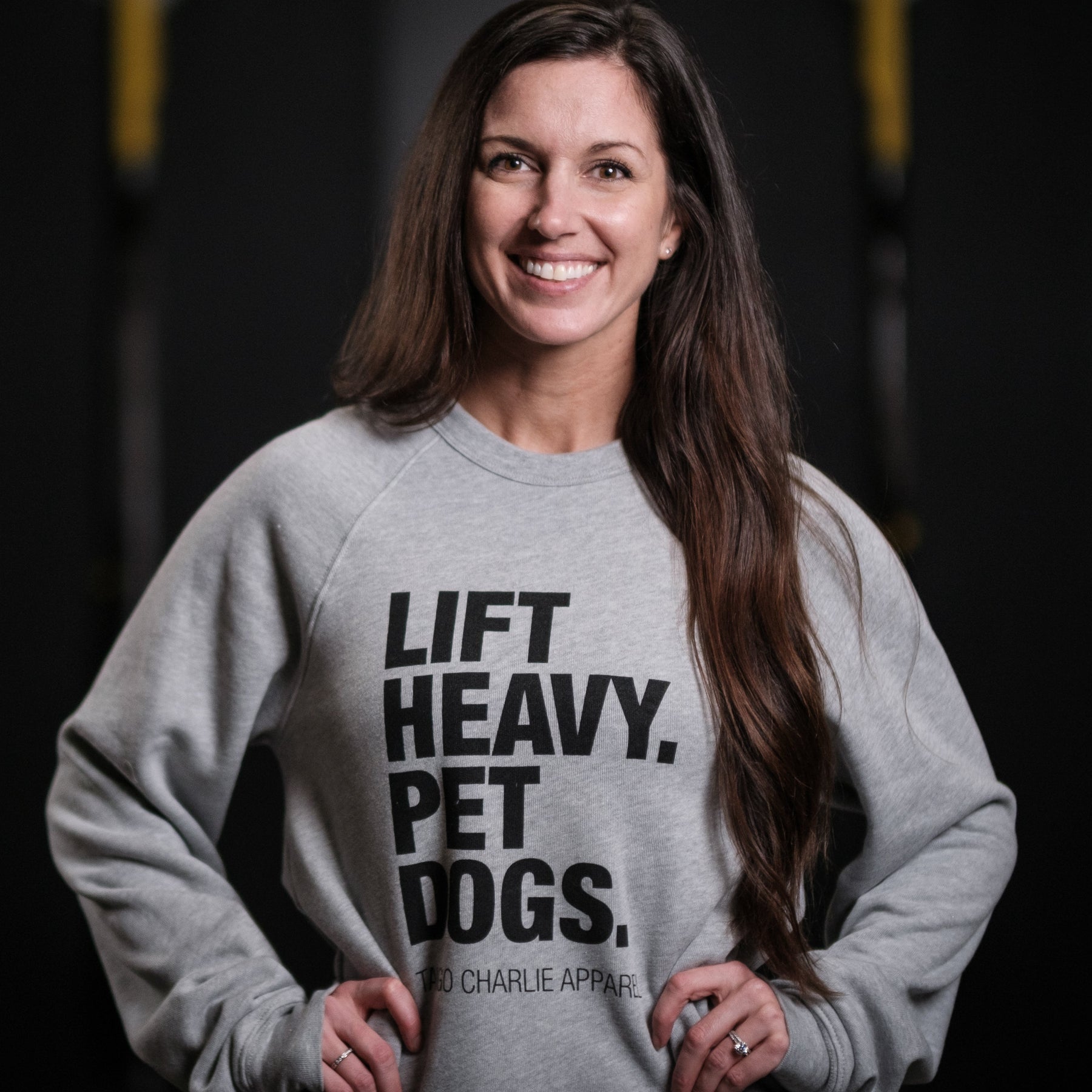 Lift Heavy, Pet Dogs Crewneck