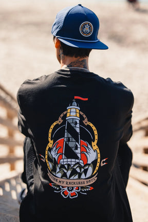 Guide My Reckless Soul - Black Long Sleeve