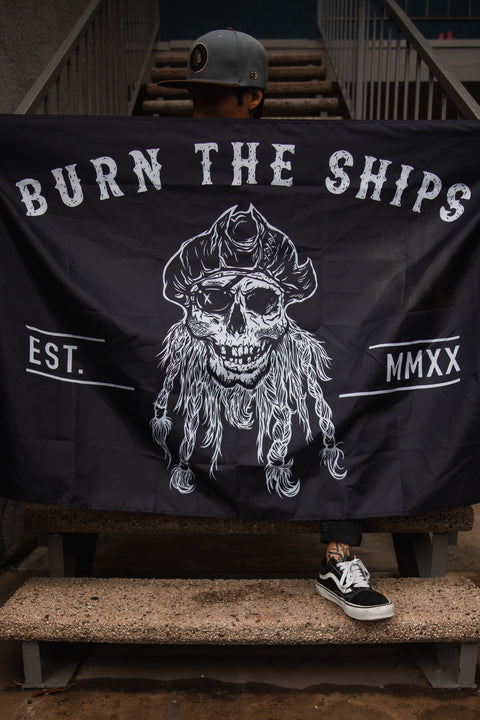 Burn The Ships Flag