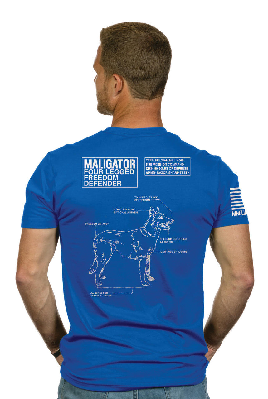 Maligator Schematic - Royal Blue
