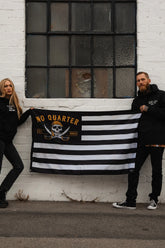 No Quarter Stripe Flag V2